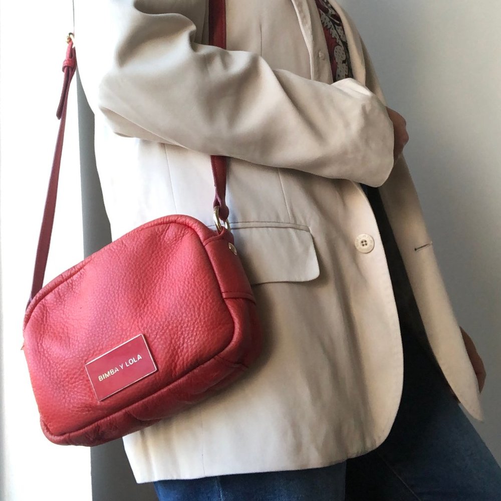 Bimba y lola red camera bag